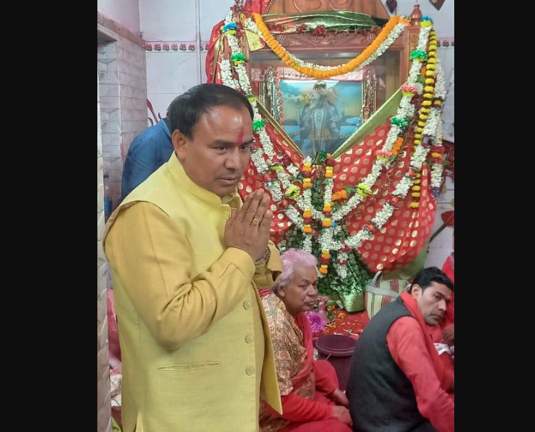 कैबिनेट मंत्री डॉ. धन सिंह रावत ने शक्तिपीठ मां कंकालीतला मंदिर में किए दर्शन