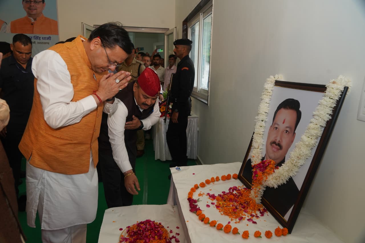 मुख्यमंत्री धामी ने एमडीडीए की 17.80 करोड़ की विकास परियोजनाओं का किया लोकार्पण व शिलान्यास